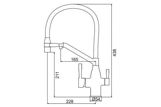 Смеситель Frap F4397