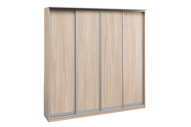 Шкаф-купе 2362х600 (4 секции, h=2400)