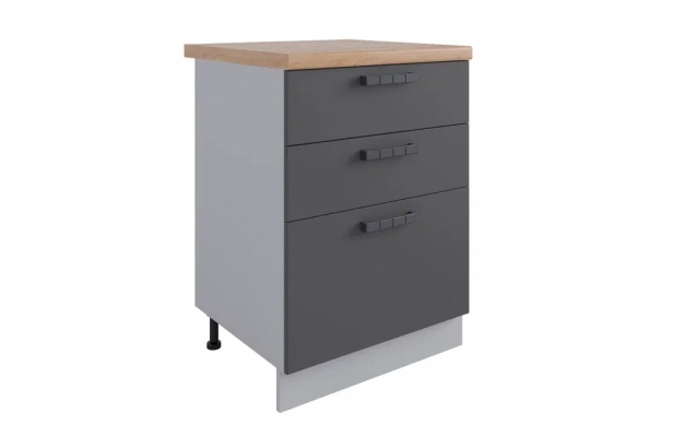 Стол с 3-мя ящиками 600